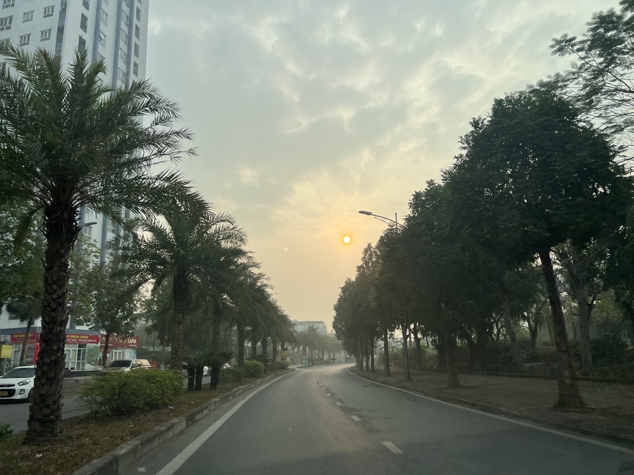 Trục đường 30m khu đô thị Thanh Hà