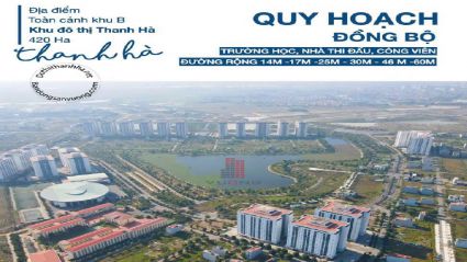 Cho Thuê Liền Kề Thanh Hà 73,1m² B1.1 lô Góc 2 Mặt Tiền Đẹp, Phù Hợp Kinh Doanh & Làm Văn Phòng