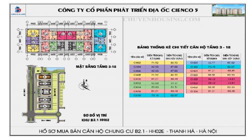 Thiết Kế Chung Cư Thanh Hà B2.1 HH02 DE