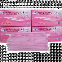 Khẩu trang y tế 4 lớp màu hồng