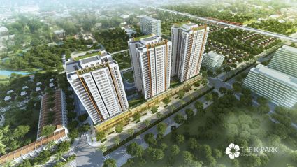 Thiết kế mặt bằng chung cư The K Park Văn Phú