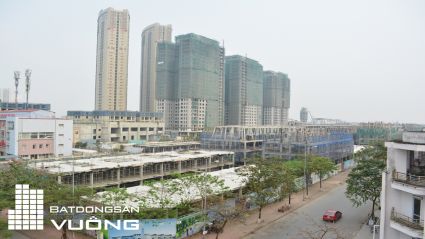 Cập nhập tiến độ thi công liền kề La Casta Văn Phú ngày 20/03/2018