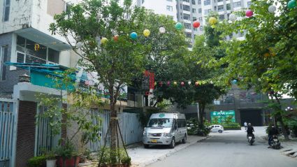 Bán liền kề Văn Phú diện tích 90m2, mặt tiền 4.5m, đường 12m, nhà xây thô HT mặt ngoài