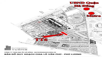 Bán Liền kề Văn Phú TT06 diện tích 90m2 mặt tiền 4,5m hướng Tây Nam đường 12m xây hoàn thiện gần công viên Văn Phú #H5219.431