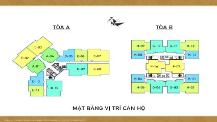Mặt bằng chung cư La Casta Tower Văn Phú