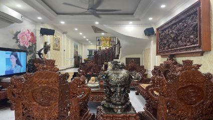 Bán Liền kề Văn Phú TT12 diện tích 90m2 mặt tiền 4,5m hướng chính Nam đường 12m nhà xây hoàn thiện full nội thất đồ gỗ sang trọng, nhanh tay sở hữu ngay #H5279.449