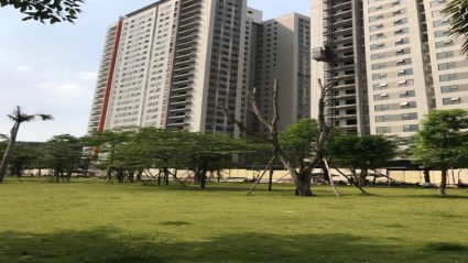 Bán Chung cư căn 15 2 phòng ngủ tòa K1, cửa Tây - Nam ban công Tây - Bắc, Chung cư The K Park [#H1728.1495]