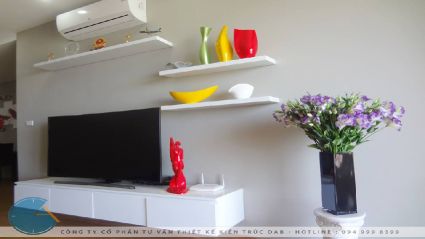 Nội thất thực tế căn hộ 135 m2 chung cư Văn Phú Victoria - căn 2908 V1