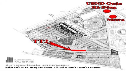Bán nhà Liền kề Văn Phú  lô TT2, mặt đường rộng 19.5m, nhà hướng Đông, Khu đô thị Văn Phú, Quận Hà Đông [#H469.468]